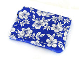 White Flowers Valuables Purse