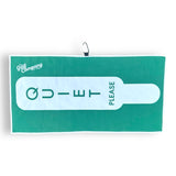 Quiet Please Waffle Towel