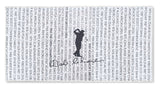 Sir Bob Charles Champion Towel