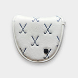 Crossed Clubs Mallet Putter Headcover