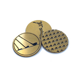 Flying Kiwis Gold Ball Marker