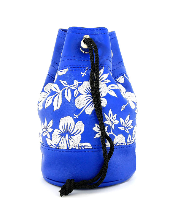 White Flowers Valuables Pouch