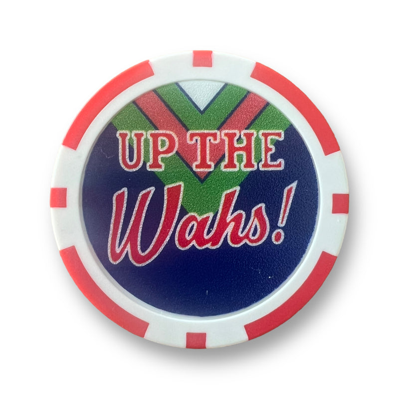 Up The Wahs! Poker Chip