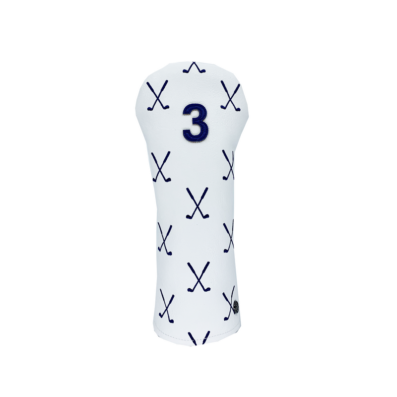 Crossed Clubs Fairway Headcover